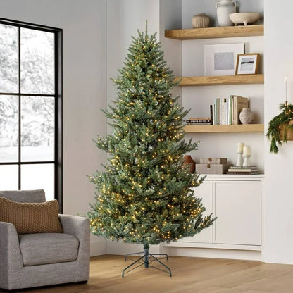 Árbol de Navidad Artificial Preiluminado – 1.500 LED Blancas Cálidas