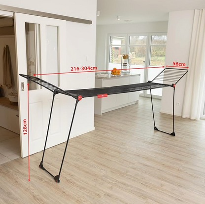 Vileda Infinity Flex Ultimate – Tendedero Telescópico de Gran Capacidad