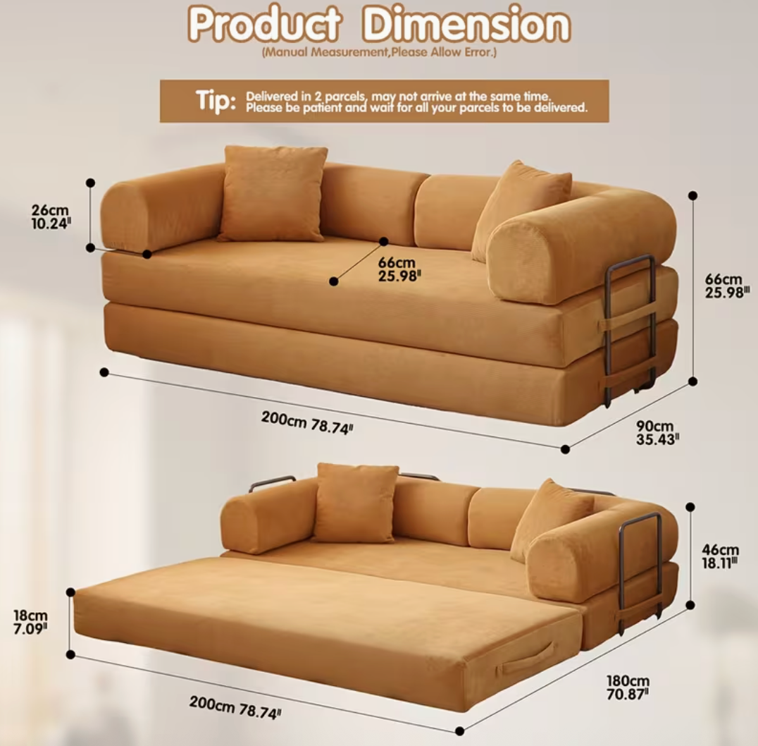 Divano Cama de 2 Plazas Igone