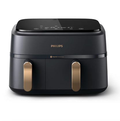 PHILIPS Airfryer Serie 3000 Doble Cubeta 9L