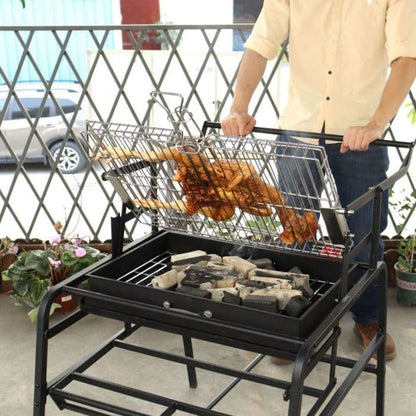 Barbecue portable 360° pivotant (83×41×109 cm)